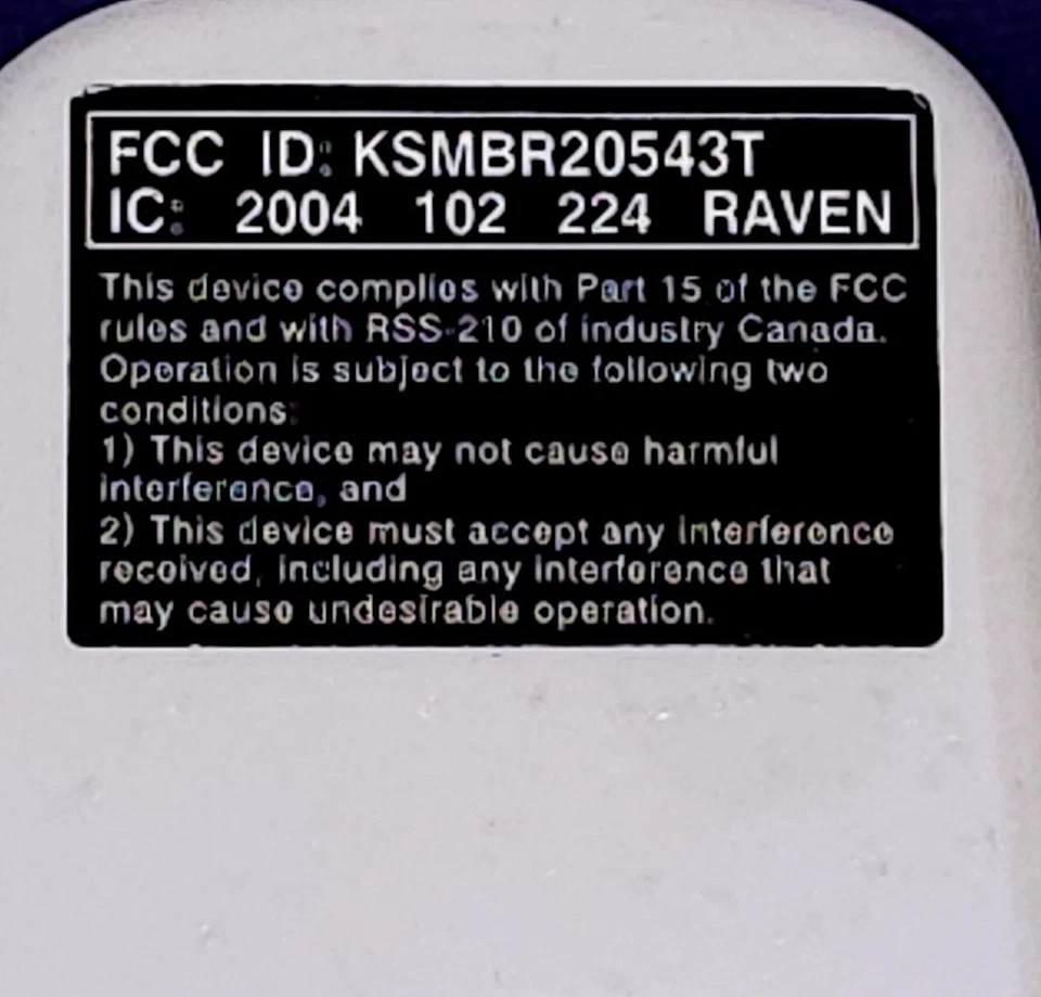 Control remoto Precision Comfort Sleep Number Bed KSMBR20543T - Probado y funcionando Foto 4 de 4