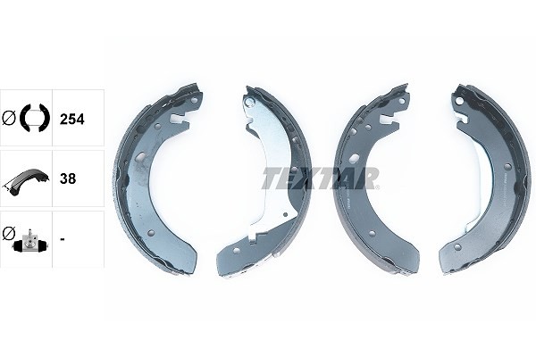 Textar Bremsbackensatz Hinterachse FüR Land Rover-image