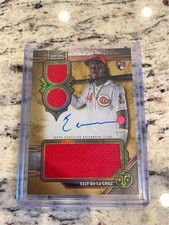 [OBO/MSG]  Elly De La Cruz 35 H Andwritten Relic Cards  Limited Editionreds