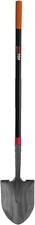 Round Digging Shovel Garden Shovel Spade Fiberglass Handle 58 inches