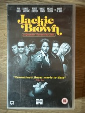 Jackie Brown VHS Quentin Tarantino Pam Grier Samuel L. Jackson Video Tape
