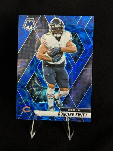 2025 Panini Mosaic - D'Andre Swift #213 Blue Scope Prizm