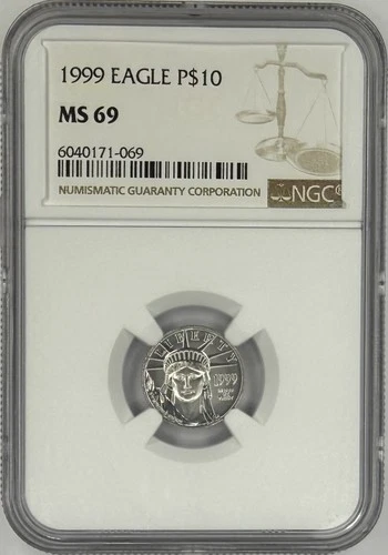 1999 American Platinum Eagle — photo from another recent sale