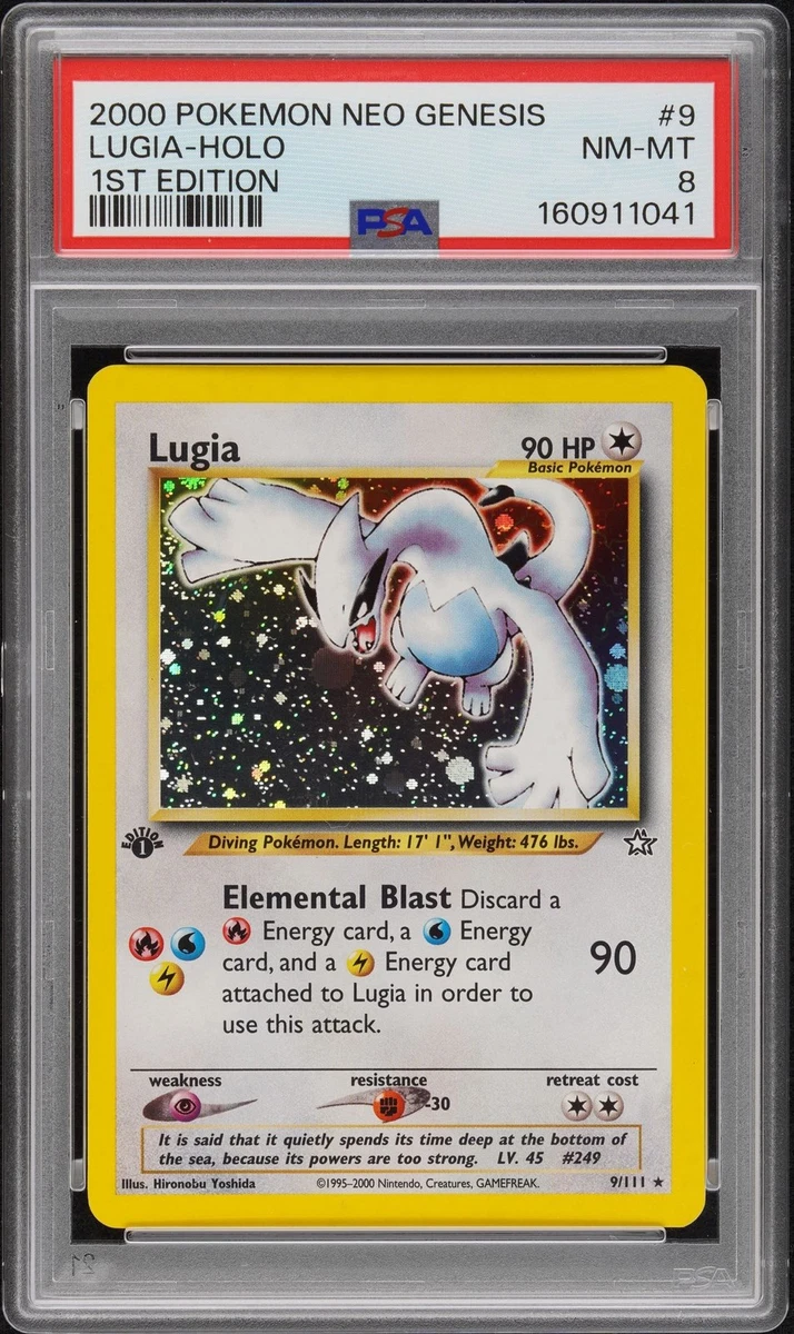 Preços baixos em Jogos de cartas colecionáveis individuais Lugia