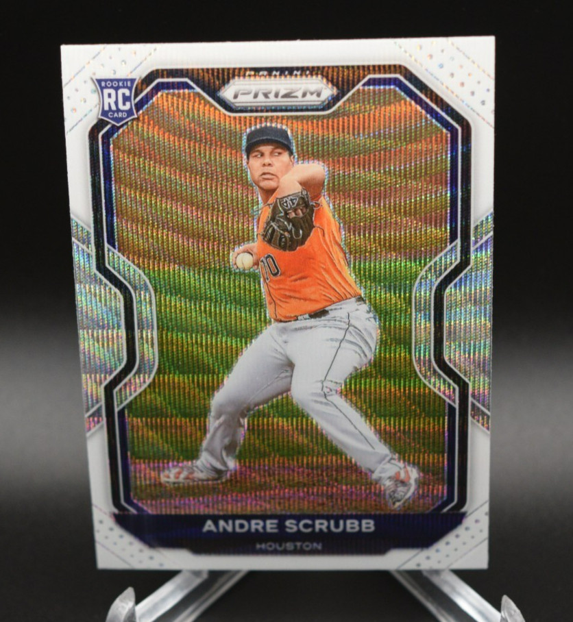 Andre Scrubb #54 - 2021 Panini Prizm - Rookie - White Wave Prizm