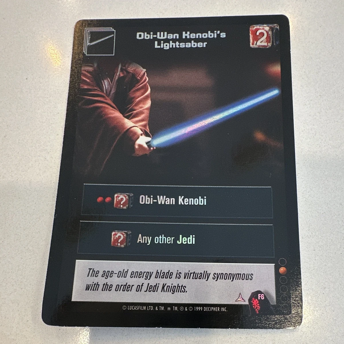 Young Jedi CCG Rare Individual Collectible Card Game Cards for