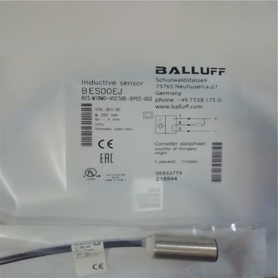 ONE NEW BALLUFF SENSOR BES M18MD-NSC50B-BP02-003 Fast Shipping