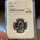 1955 Washington Silver Quarter Dollar NGC PF (PR) 69