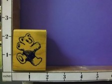 teddy bear toy rubber stamps 30i
