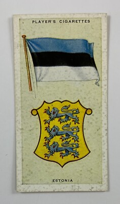 1936 Player's National Flags & Arms #16 Estonia 122E