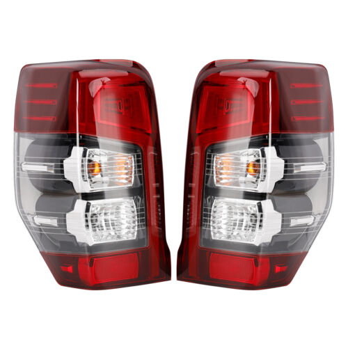 Pair LED Rear Stop Brake Tail Light Lamp For Mitsubishi Triton L200 2019-2023 - Picture 5 of 15