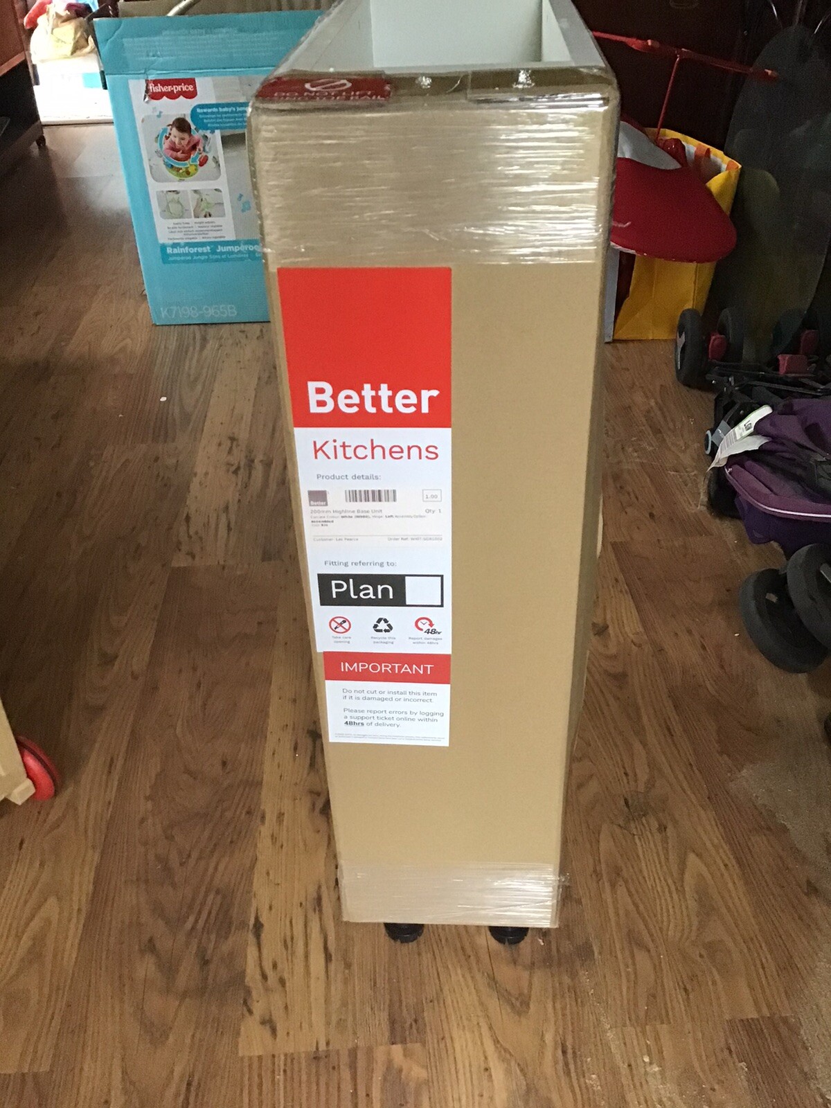 200mm White Kitchen Base Unit eBay