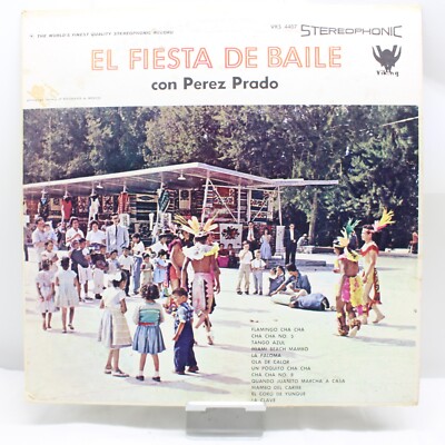 Perez Prado El Fiesta de Baile Vintage Vinyl Record LP VG VKS 4407