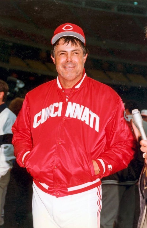 Xxl Starter Cincinnati Reds Jacket Jumper Stadium Pete Rose Uniform Mlb