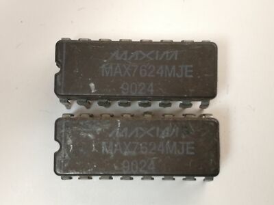 MAX7624MJE CMOS 8-Bit Buffered Multiplying D/A Converter IC x 1pc