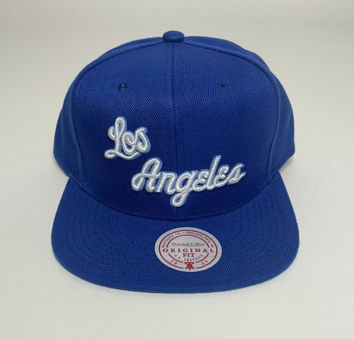 Blue Basic Classic Snapback Hat 