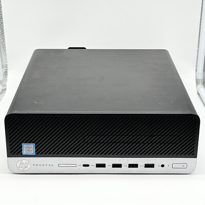 HP Prodesk 600 G4 Barebone SFF Desktop - For Intel 8th Gen i3/i5/i7 LGA1151