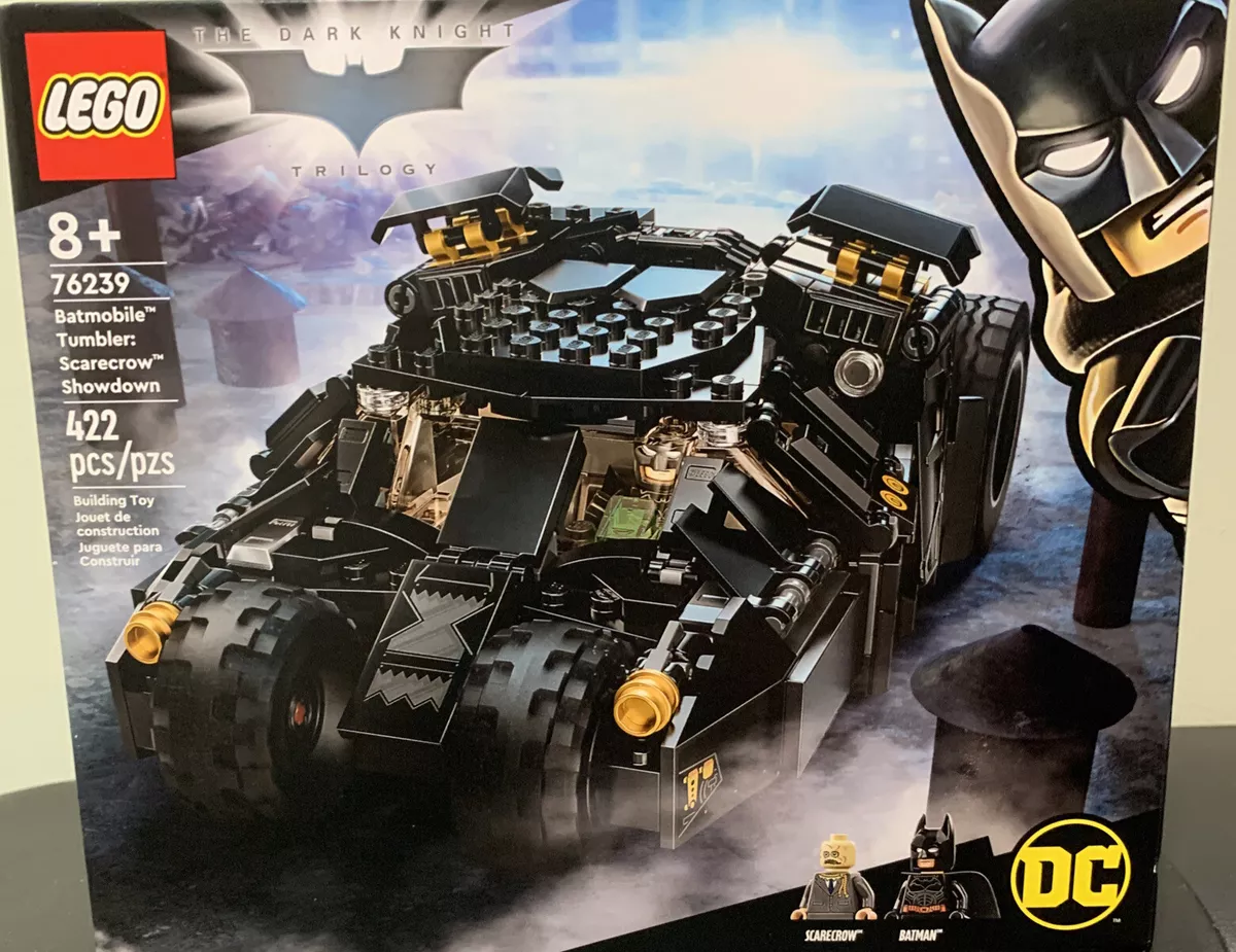 Lego 76239 dc batman la batmobile™ tumbler : la confrontation avec  l'épouvantail, jouet voiture pour enfants des 8 ans LEGO76239 - Conforama