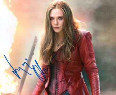 ELIZABETH OLSEN AUTOGRAPHED SIGNED A4 PP POSTER PHOTO PRINT 1