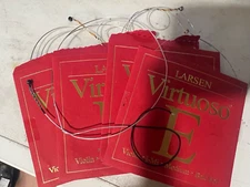 Larsen Virtuoso Violin Strings Set with Gift Evah Pirazzi A   lot -08