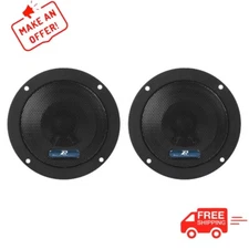 Power Acoustik XPS-104 Midrange Speaker 60W RMS/120W Max 4 Ohm Pair