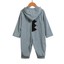 thumbnail 9 - Newborn Infant Baby Boy Girl Kids Dinosaur Hooded Romper Jumpsuit Clothes Outfit