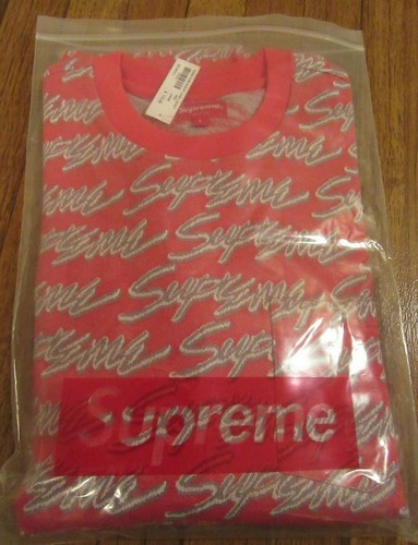 Supreme Signature Script Logo L/S 