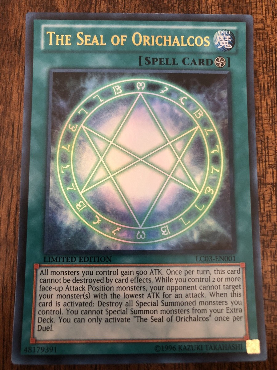 yugi muto and the seal of orichalcos card sleeves YU-GI-OH! - (LC03-EN001) - Legendary Collection 3: Yugi's World - Unlimited Edition You will receive the Limited Edition version of this card. Yugi Muto Feb 2022 Small