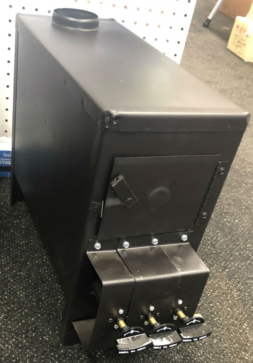 Wood Burning Stove Hunting Blind Nu Way Propane Heater Nu-Way
