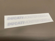 DUCATI MONSTER 1000 S i.e.  adesivi grafiche fianchetti side panel - fairing