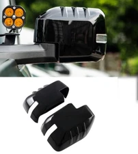 Gloss Black Door Side Mirror Covers Trim For 20023 2024 Ford Bronco Accessories