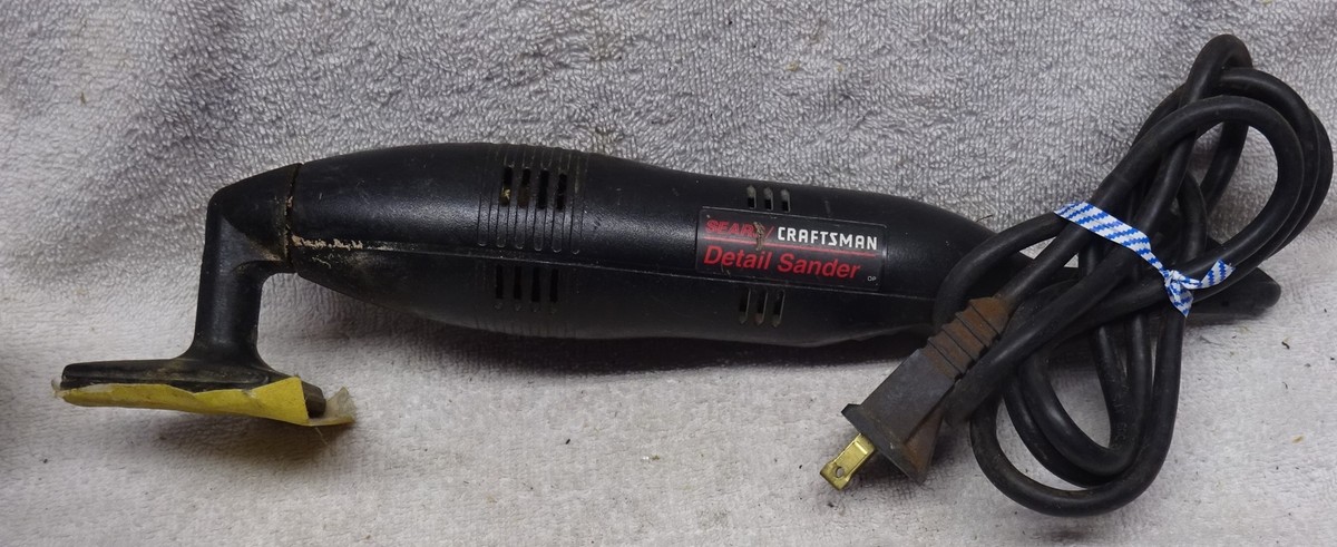 ** CRAFTSMAN DETAIL SANDER Model Number 315-116000 RUNS well Sounds  Good
