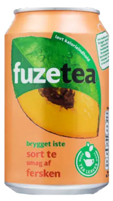 Fuze Tea Peach Black Tea (24 x 0,33 Liter Dosen DK)