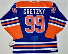 AUTOGRAPHED UDA WAYNE GRETZKY EDMONTON OILERS HEROES OF HOCKEY CCM JERSEY