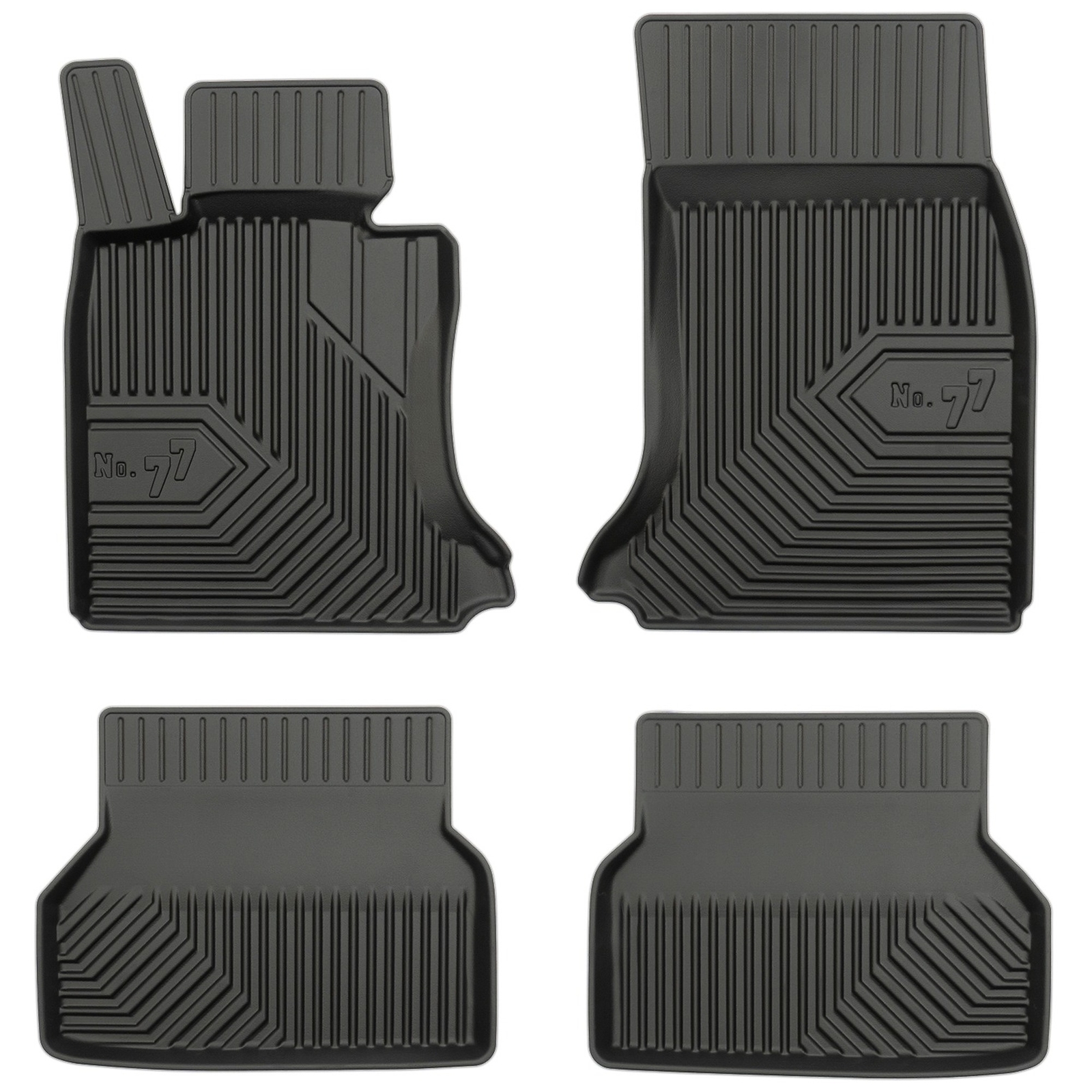 Tapis de sol TPE Frogum No.77 pour BMW Série 5 E61 2003-2010 noir