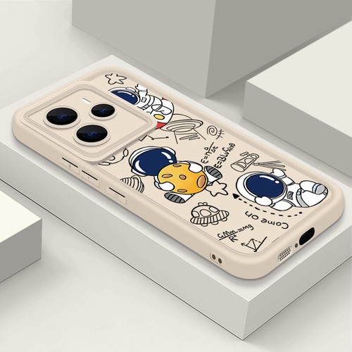 For Xiaomi Redmi Note 14 13 12 11 Pro Cute Astronaut Soft Shockproof Case Cover - Picture 13 of 21