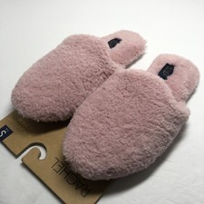 Soft Pink Slippers Small Size 5-6 Memory Foam by Rachel Roy