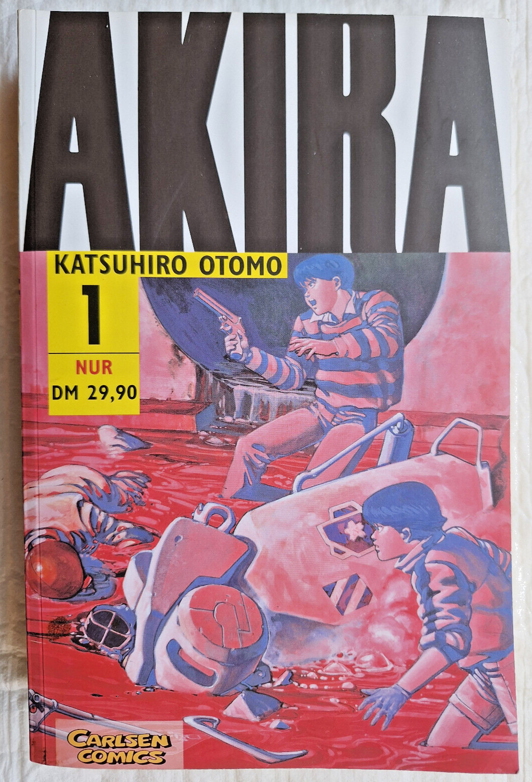 Akira Band 1 Katsuhiro Otomo Japanische Erstausgabe (1984) Signiert
