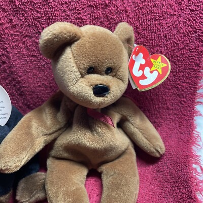 ty Beanie Babies Lot of 3 Nuts Born Jan 21 1996,Congo Born 11 9-96