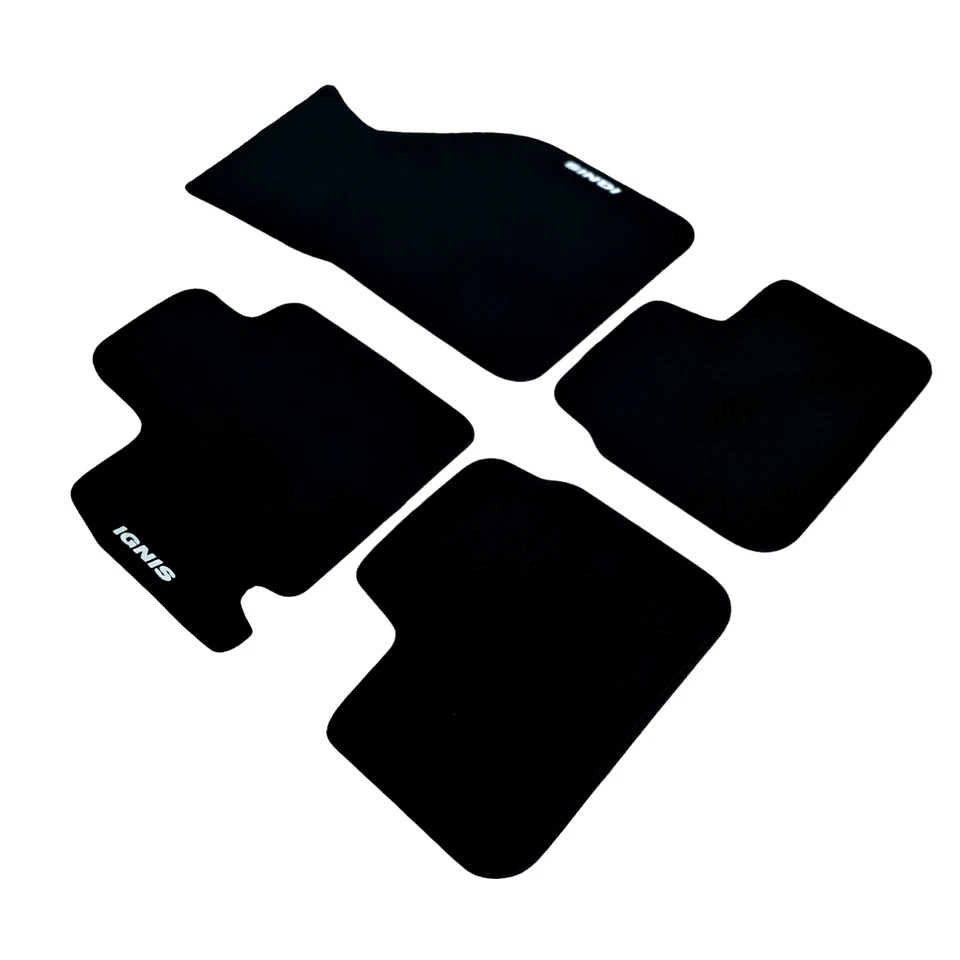 Alfombrillas coche terciopelo para Suzuki Ignis impermeables negras alfombras revestimientos automáticos Foto 3 de 4