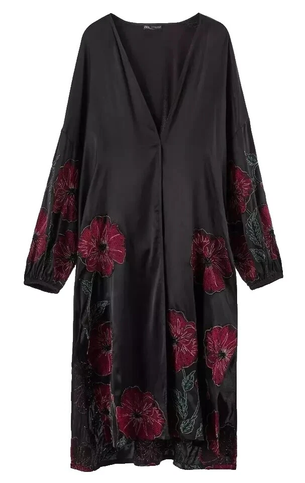 Zara Bordado abrigos, chaquetas y chalecos para Mujeres