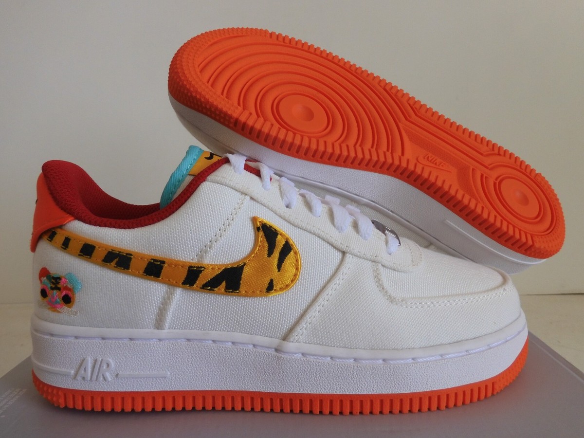 Nike Air Force 1 07 LX Year of the Tiger Sail-Gold Womens Sz 5.5