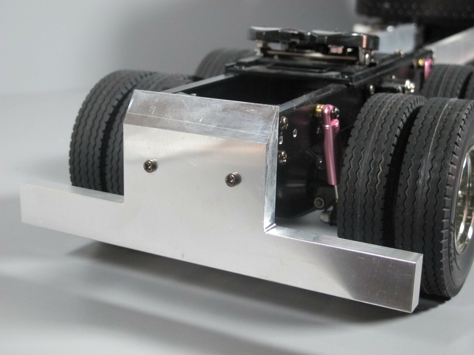 Barre Stabilisatrice T-Bar Aluminium Pour Tamiya 1/14 - King Hauler, Grand Hauler
