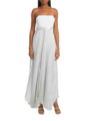 gold sequin strapless maxi dress Gabourne Strapless Midi Dress