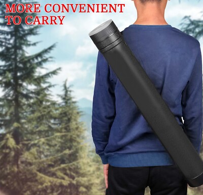 NEU AUSZIEHBAR MIT TRAGEGRIFF PORTFOLIO TUBE AUFBEWAHRUNGSBOX ZEICHNUNG DRUCK HALTER