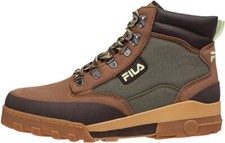 Herren Fila Grunge II Mid CVS Leder Trapper Stiefel 42