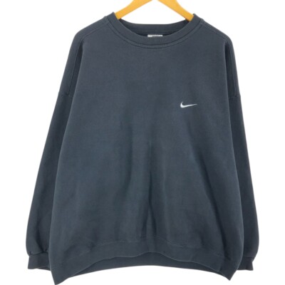 USA製 90s nike one point sweat 90'S Nike One Point Logo Sweatshirt Trainer Made in USA