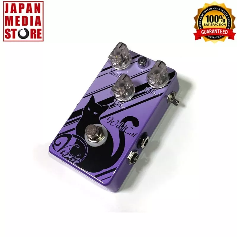 Vivie WildCat Crunch Overdrive Guitar Effects Pedal Made in Japan