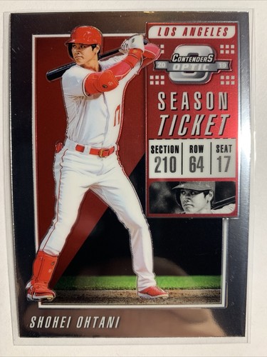 SHOHEI OHTANI 2019 PANINI CONTENDERS OPTIC SEASON TICKET #12