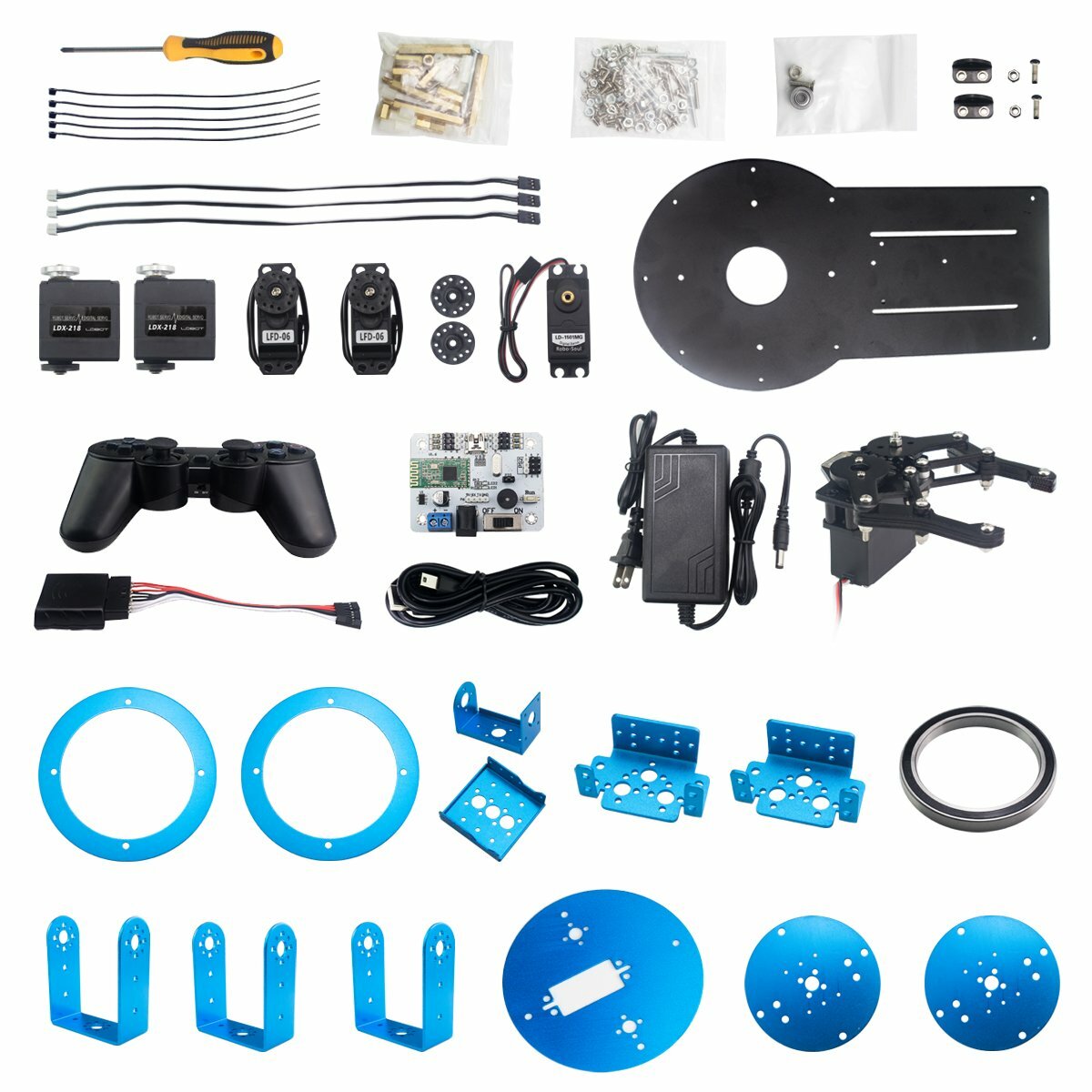 lewansoul learm 6dof full metal robotic arm